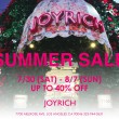 Our Summer Sale is finally here everyone! We’ve finally put together something special for all you patient amazing customers! All JOYRICH brand clothing and accessories will be 40% off, and...